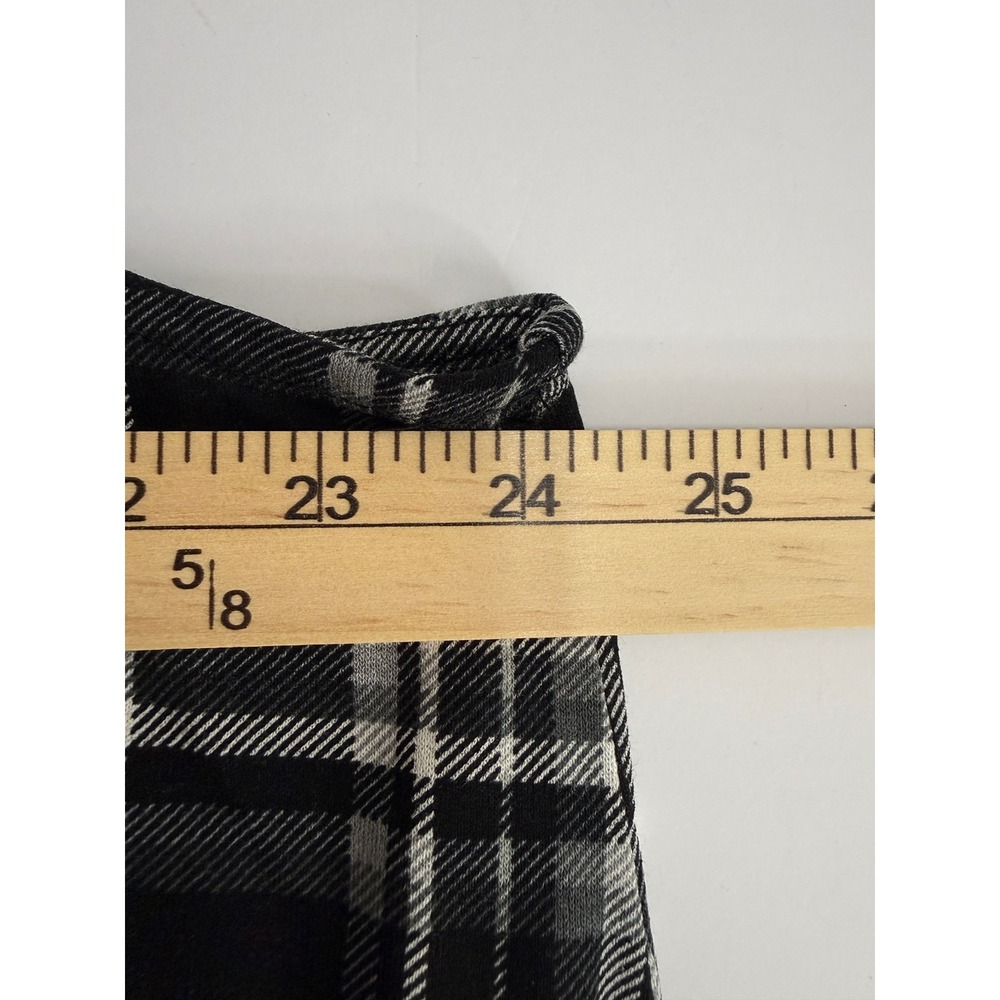 Lane Bryant Black White Plaid Swing Tunic Sleeveless Top 14/16 NWT - Picture 10 of 12